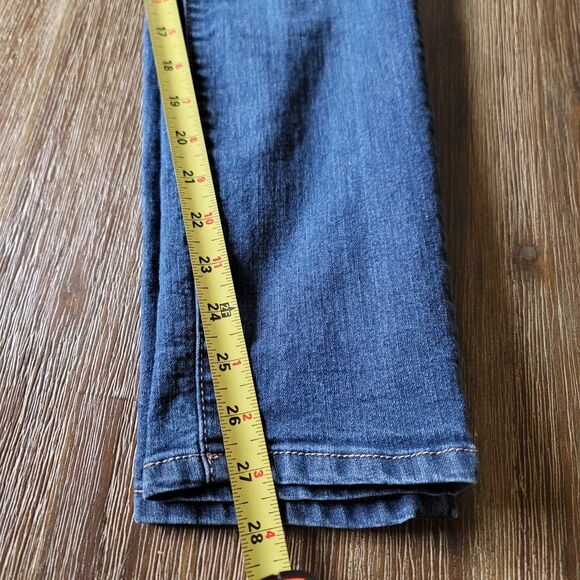 TORRID Women's Curvy Skinny Dark Wash Denim Jeans SIZE 14S - Picture 5 of 5